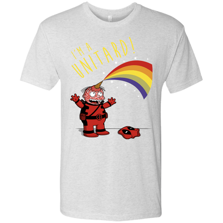 T-Shirts Heather White / S unitard-Raffiti Men's Triblend T-Shirt