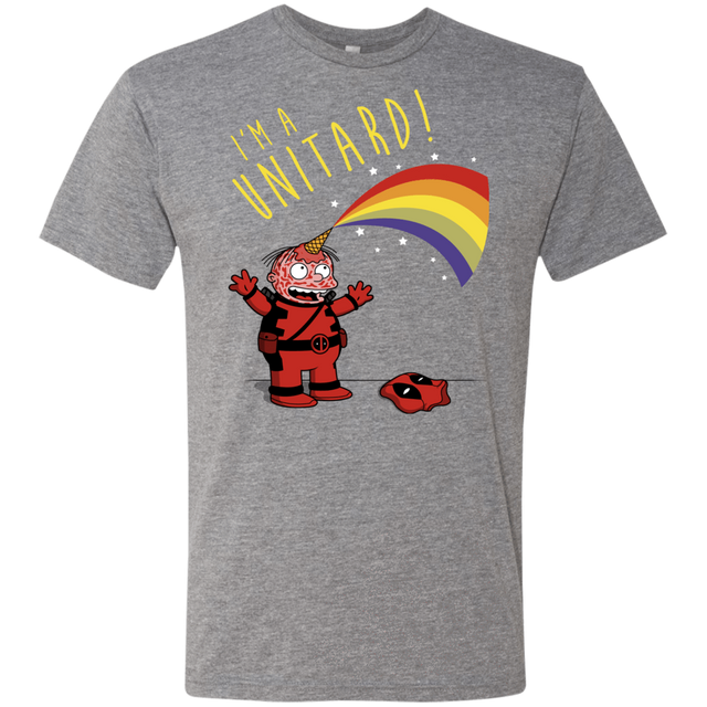 T-Shirts Premium Heather / S unitard-Raffiti Men's Triblend T-Shirt