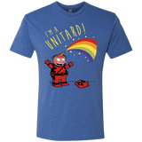 T-Shirts Vintage Royal / S unitard-Raffiti Men's Triblend T-Shirt