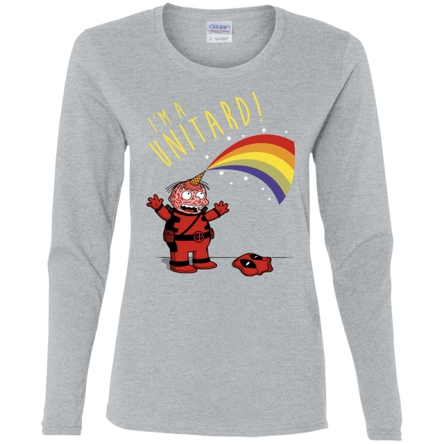 T-Shirts Sport Grey / S unitard-Raffiti Women's Long Sleeve T-Shirt