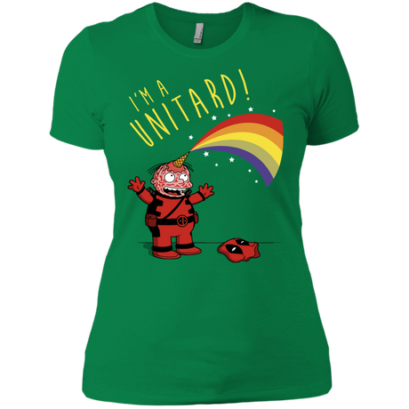 T-Shirts Kelly Green / X-Small unitard-Raffiti Women's Premium T-Shirt