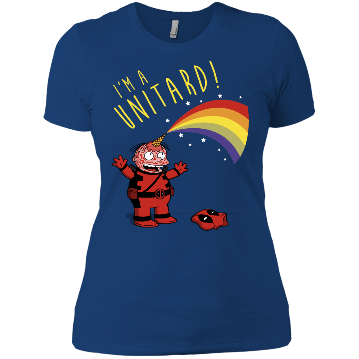 T-Shirts Royal / X-Small unitard-Raffiti Women's Premium T-Shirt