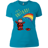 T-Shirts Turquoise / X-Small unitard-Raffiti Women's Premium T-Shirt