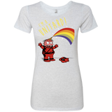 T-Shirts Heather White / S unitard-Raffiti Women's Triblend T-Shirt