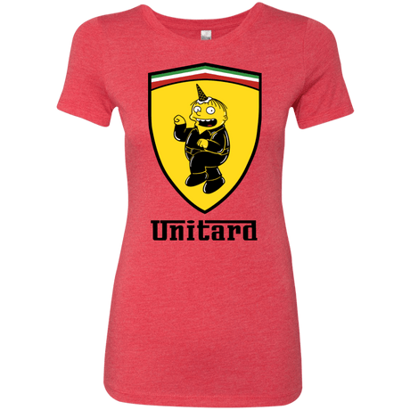 T-Shirts Vintage Red / S Unitardi Women's Triblend T-Shirt