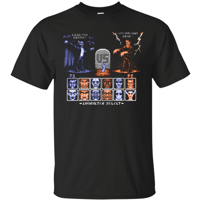 T-Shirts Black / Small Universal Monster Fighter T-Shirt
