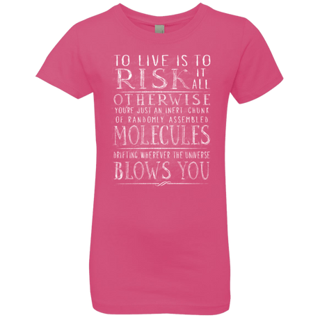 T-Shirts Hot Pink / YXS Universe Blows Girls Premium T-Shirt