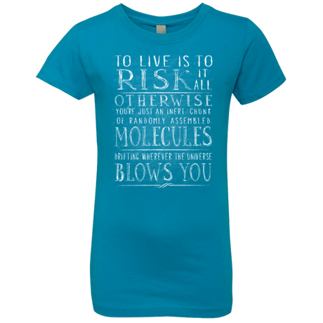 T-Shirts Turquoise / YXS Universe Blows Girls Premium T-Shirt