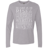 T-Shirts Heather Grey / Small Universe Blows Men's Premium Long Sleeve