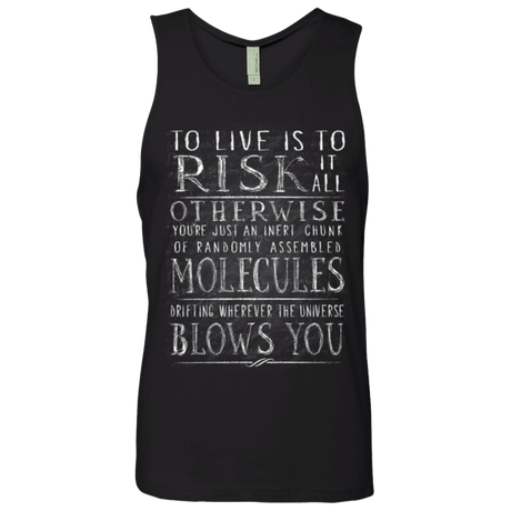 T-Shirts Black / Small Universe Blows Men's Premium Tank Top