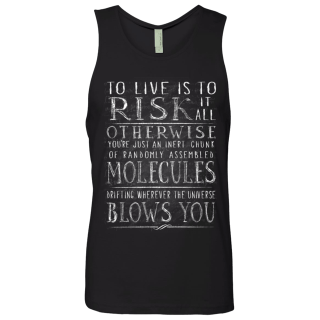 T-Shirts Black / Small Universe Blows Men's Premium Tank Top