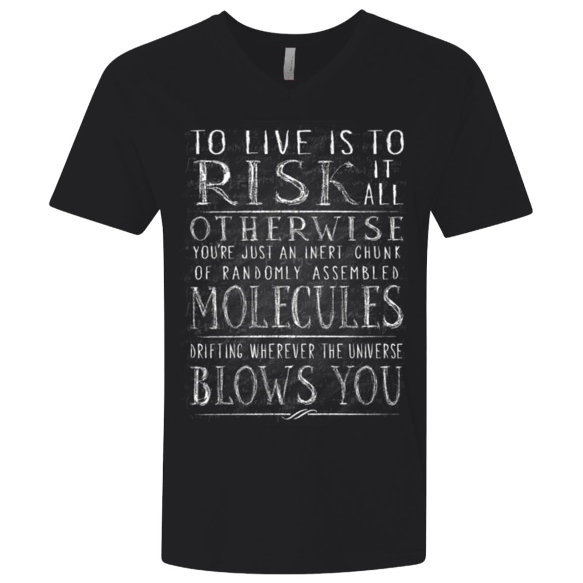 T-Shirts Black / X-Small Universe Blows Men's Premium V-Neck