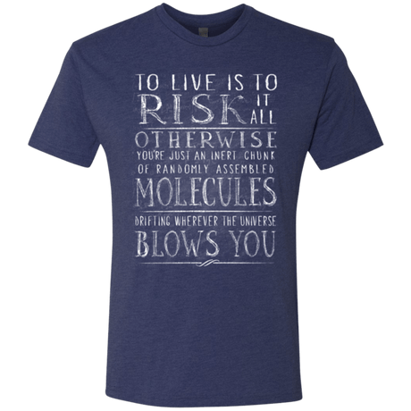 T-Shirts Vintage Navy / Small Universe Blows Men's Triblend T-Shirt