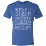 T-Shirts Vintage Royal / Small Universe Blows Men's Triblend T-Shirt