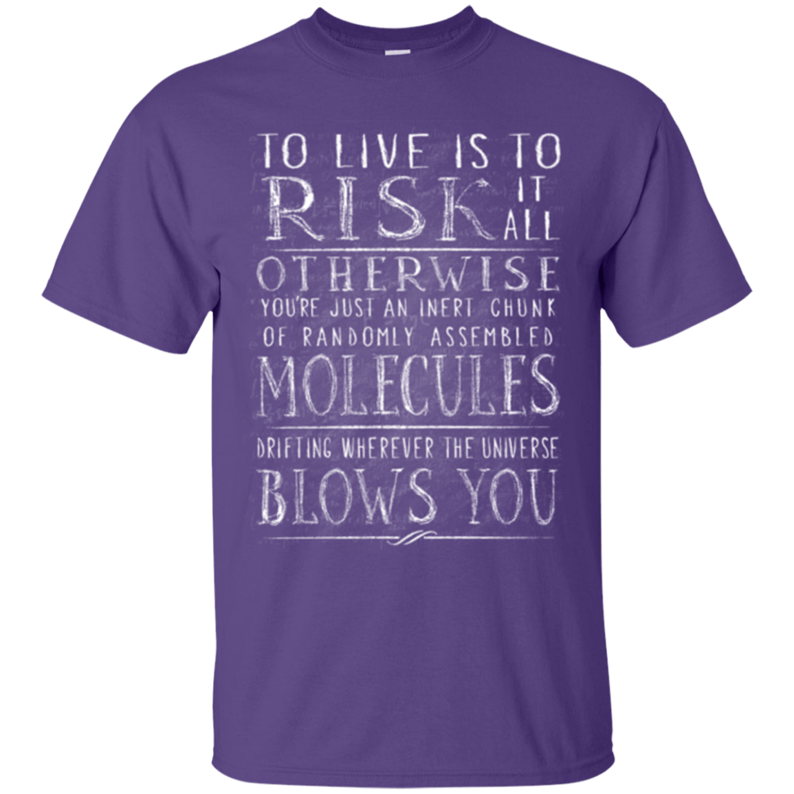 T-Shirts Purple / Small Universe Blows T-Shirt