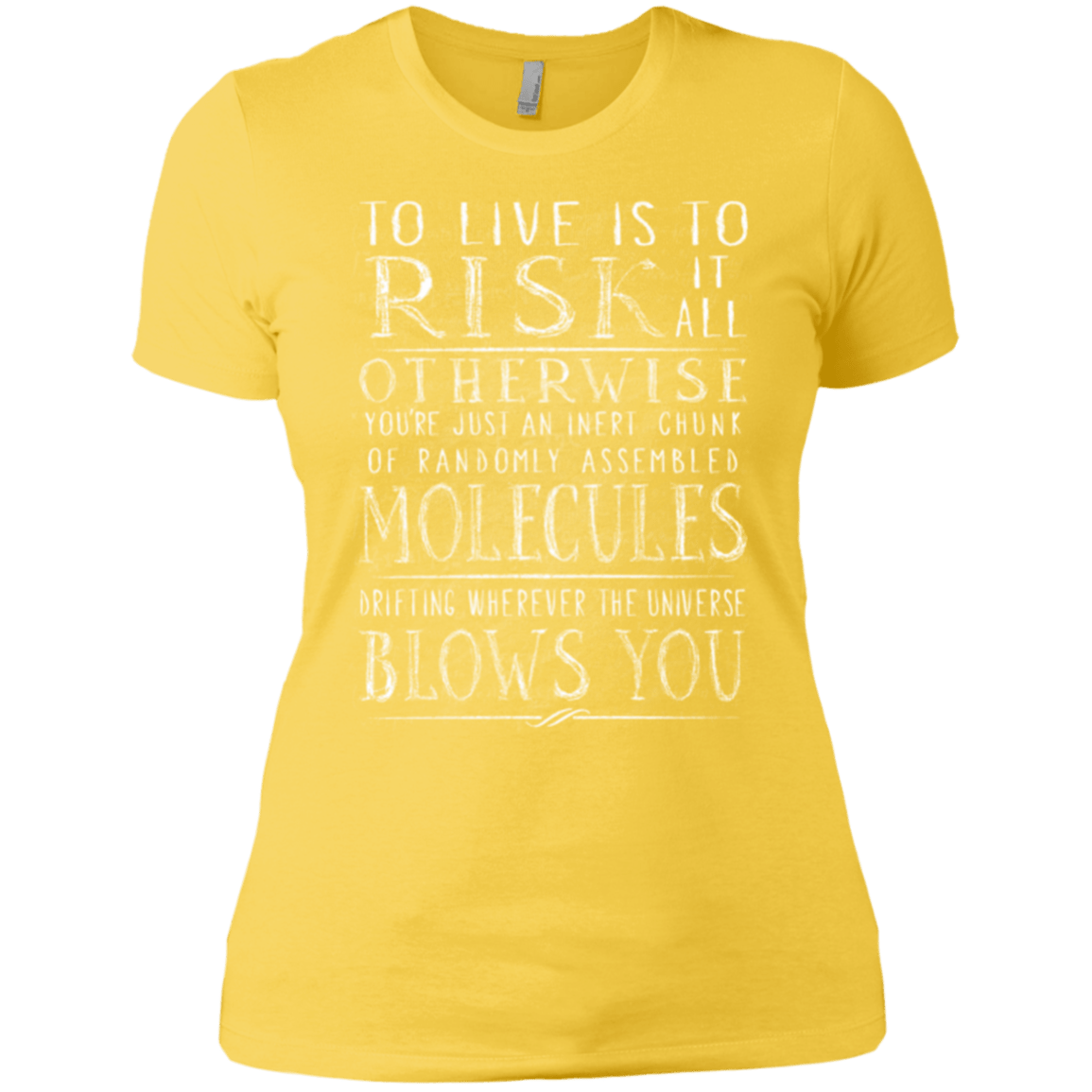 T-Shirts Vibrant Yellow / X-Small Universe Blows Women's Premium T-Shirt