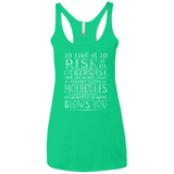 T-Shirts Envy / X-Small Universe Blows Women's Triblend Racerback Tank