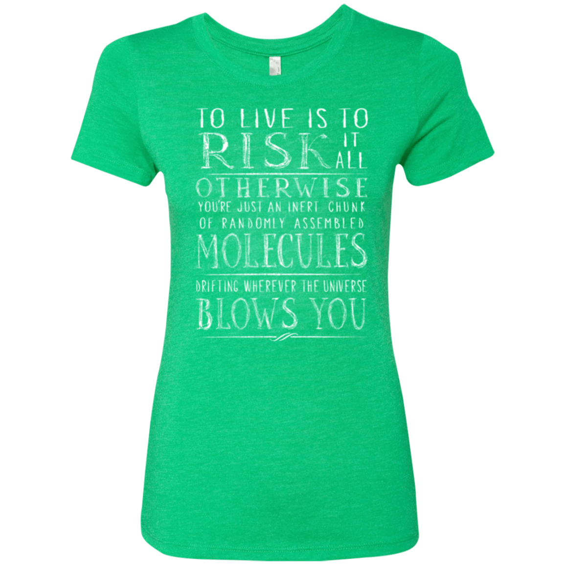 T-Shirts Envy / Small Universe Blows Women's Triblend T-Shirt