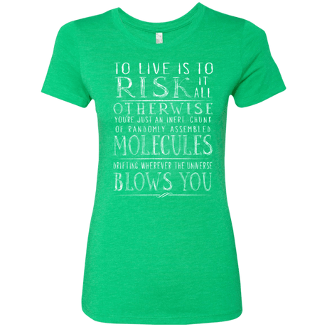 T-Shirts Envy / Small Universe Blows Women's Triblend T-Shirt