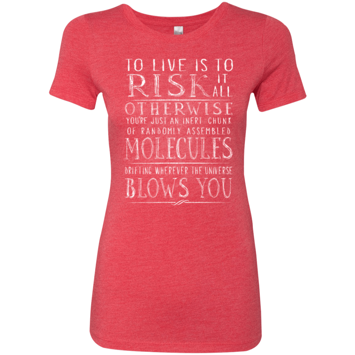 T-Shirts Vintage Red / Small Universe Blows Women's Triblend T-Shirt