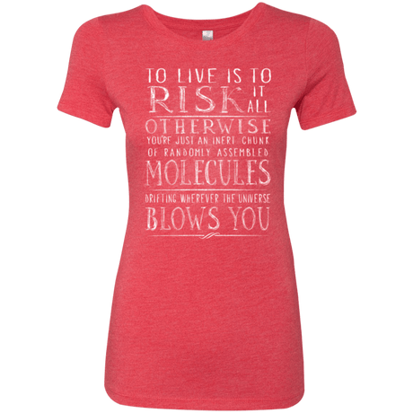 T-Shirts Vintage Red / Small Universe Blows Women's Triblend T-Shirt