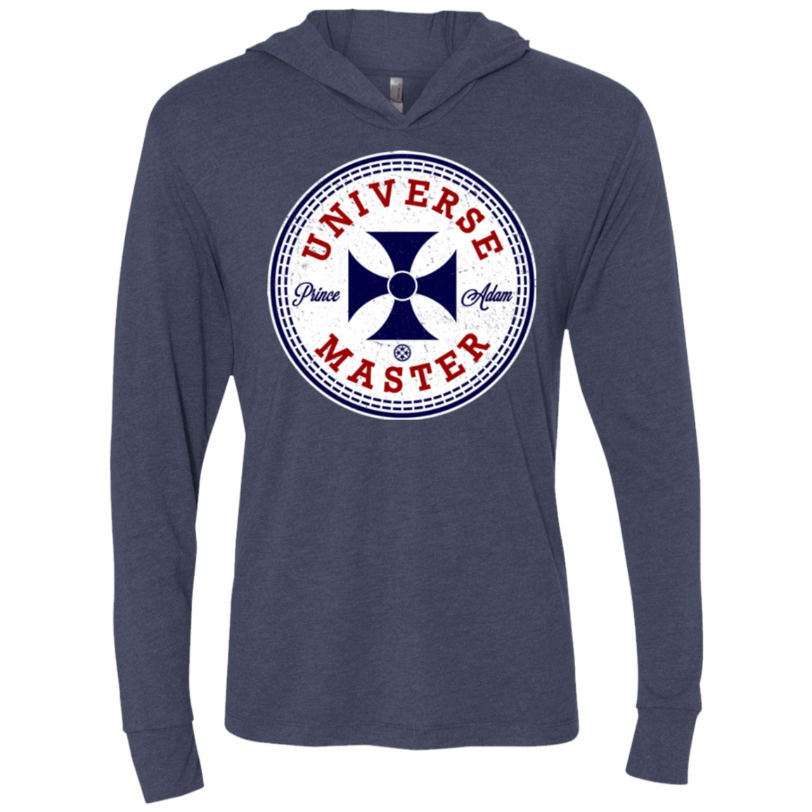 T-Shirts Vintage Navy / X-Small Universe Master Triblend Long Sleeve Hoodie Tee