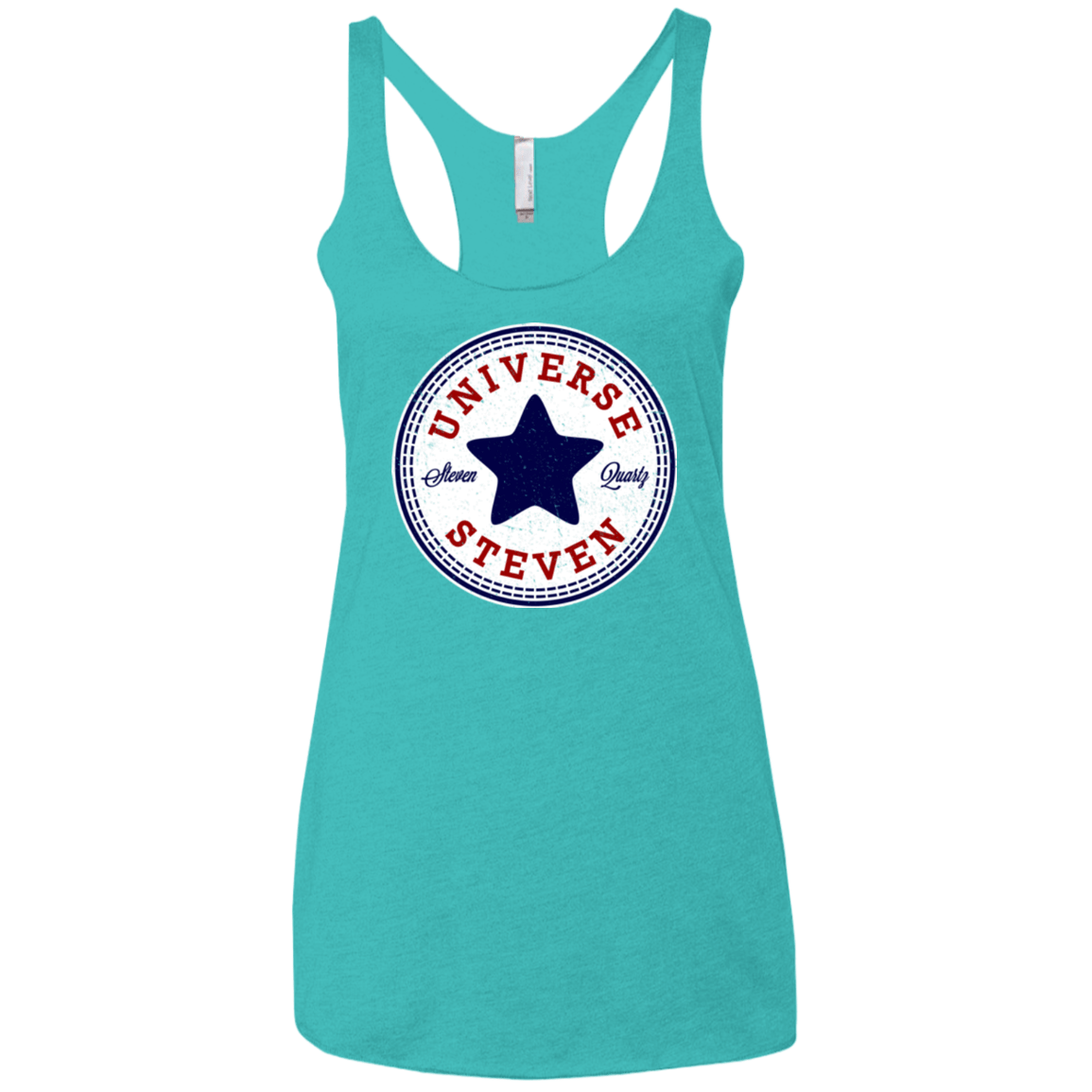 T-Shirts Tahiti Blue / X-Small Universe Steven Women's Triblend Racerback Tank