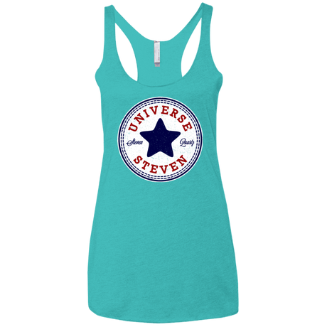 T-Shirts Tahiti Blue / X-Small Universe Steven Women's Triblend Racerback Tank