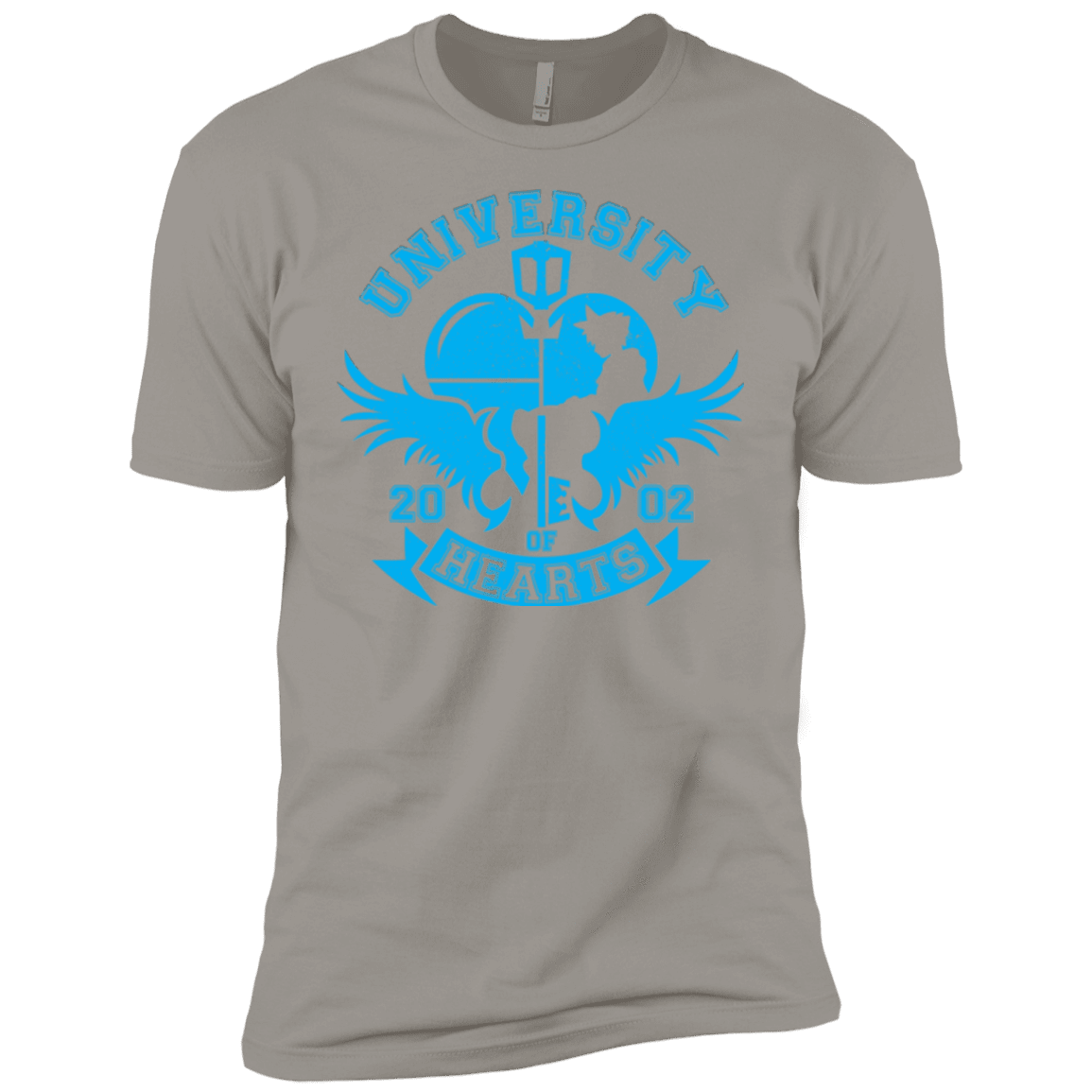 T-Shirts Light Grey / YXS University of Hearts Boys Premium T-Shirt