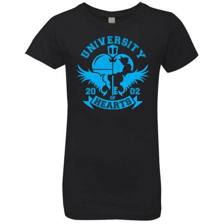 T-Shirts Black / YXS University of Hearts Girls Premium T-Shirt