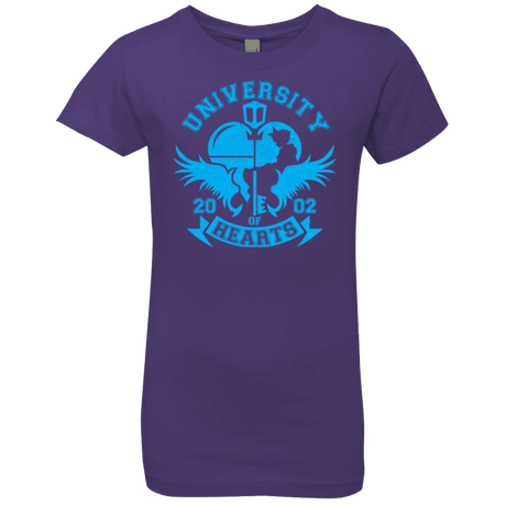 T-Shirts Purple Rush / YXS University of Hearts Girls Premium T-Shirt