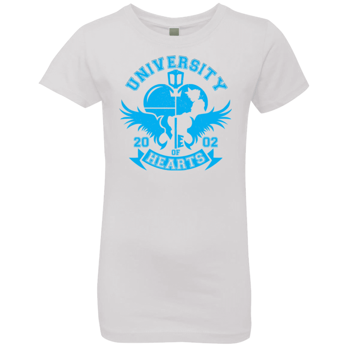 T-Shirts White / YXS University of Hearts Girls Premium T-Shirt