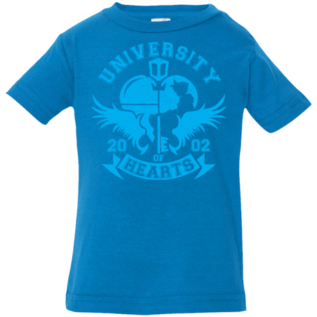 T-Shirts Cobalt / 6 Months University of Hearts Infant PremiumT-Shirt