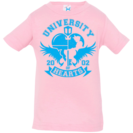 T-Shirts Pink / 6 Months University of Hearts Infant PremiumT-Shirt