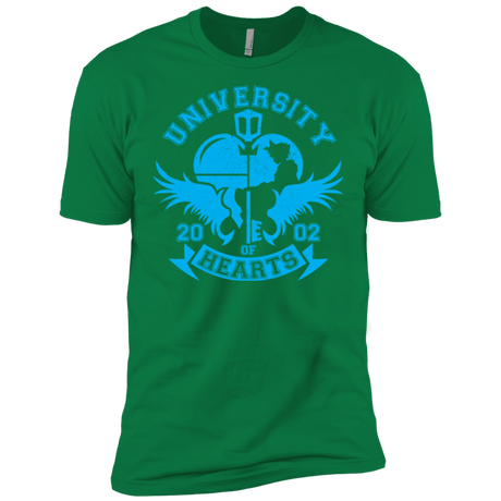 T-Shirts Kelly Green / X-Small University of Hearts Men's Premium T-Shirt