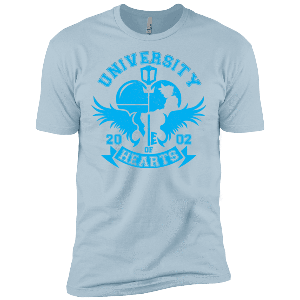 T-Shirts Light Blue / X-Small University of Hearts Men's Premium T-Shirt