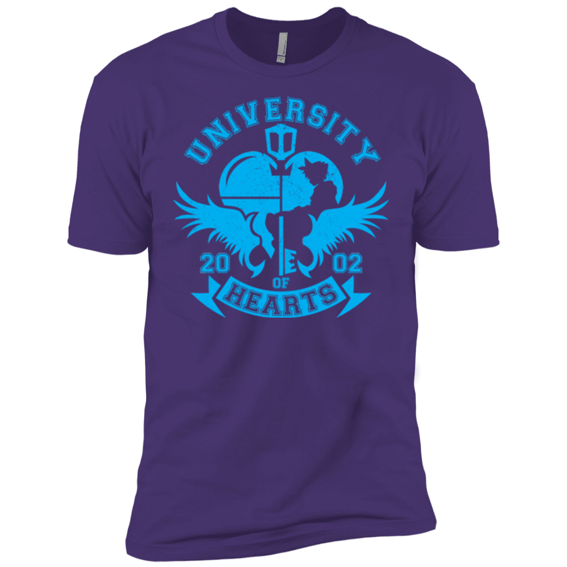 T-Shirts Purple / X-Small University of Hearts Men's Premium T-Shirt