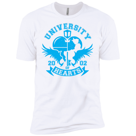 T-Shirts White / X-Small University of Hearts Men's Premium T-Shirt