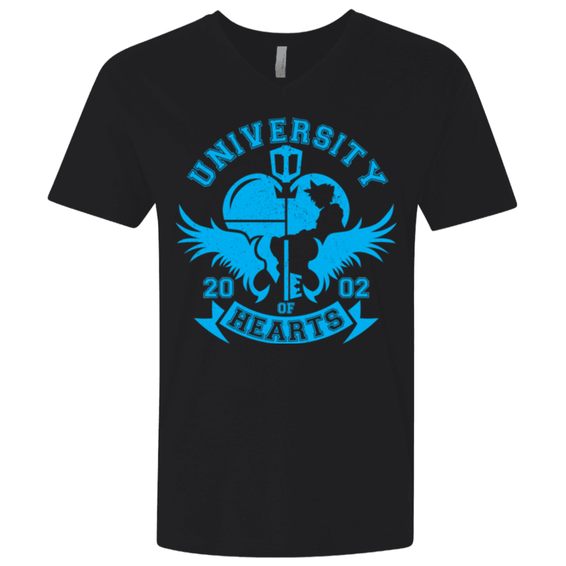 T-Shirts Black / X-Small University of Hearts Men's Premium V-Neck