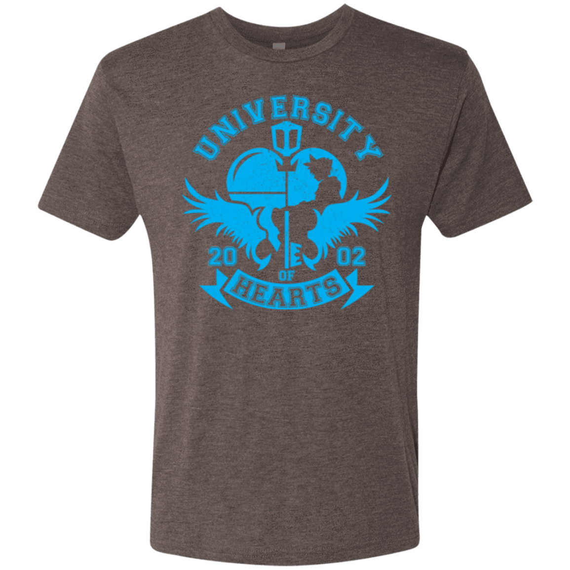 T-Shirts Macchiato / Small University of Hearts Men's Triblend T-Shirt