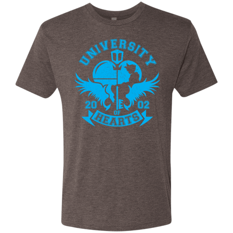 T-Shirts Macchiato / Small University of Hearts Men's Triblend T-Shirt