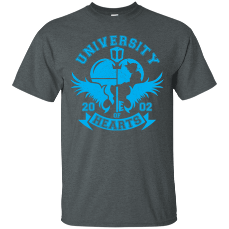 T-Shirts Dark Heather / Small University of Hearts T-Shirt