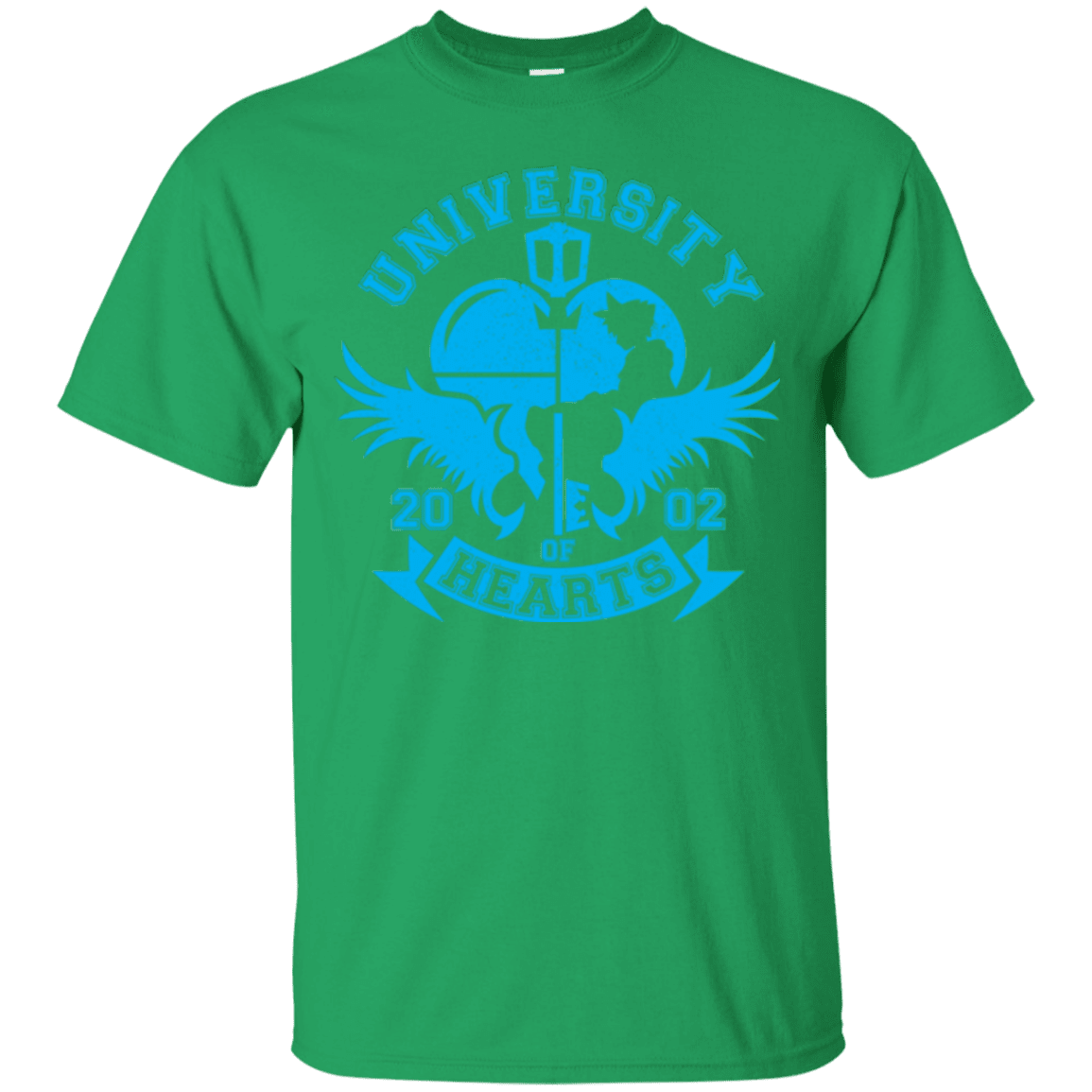 T-Shirts Irish Green / Small University of Hearts T-Shirt