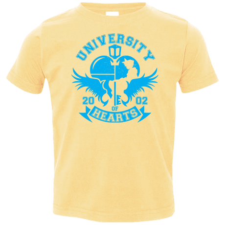 T-Shirts Butter / 2T University of Hearts Toddler Premium T-Shirt