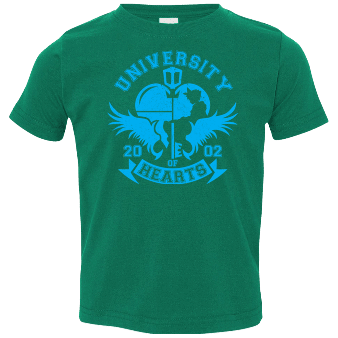 T-Shirts Kelly / 2T University of Hearts Toddler Premium T-Shirt