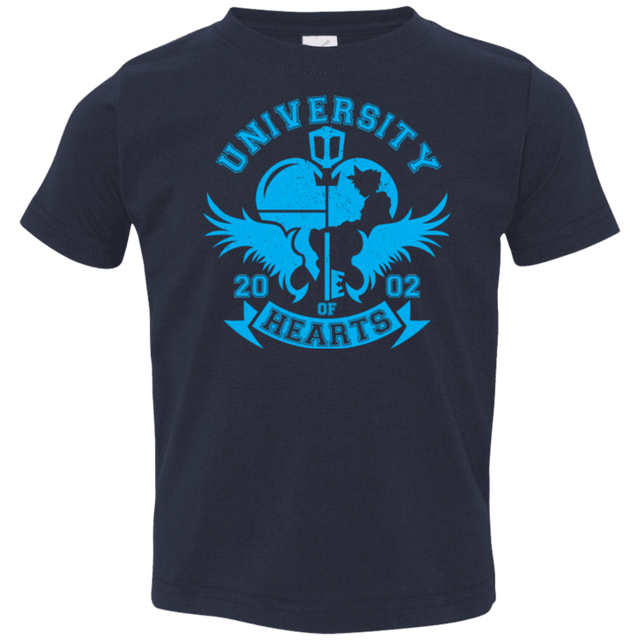 T-Shirts Navy / 2T University of Hearts Toddler Premium T-Shirt