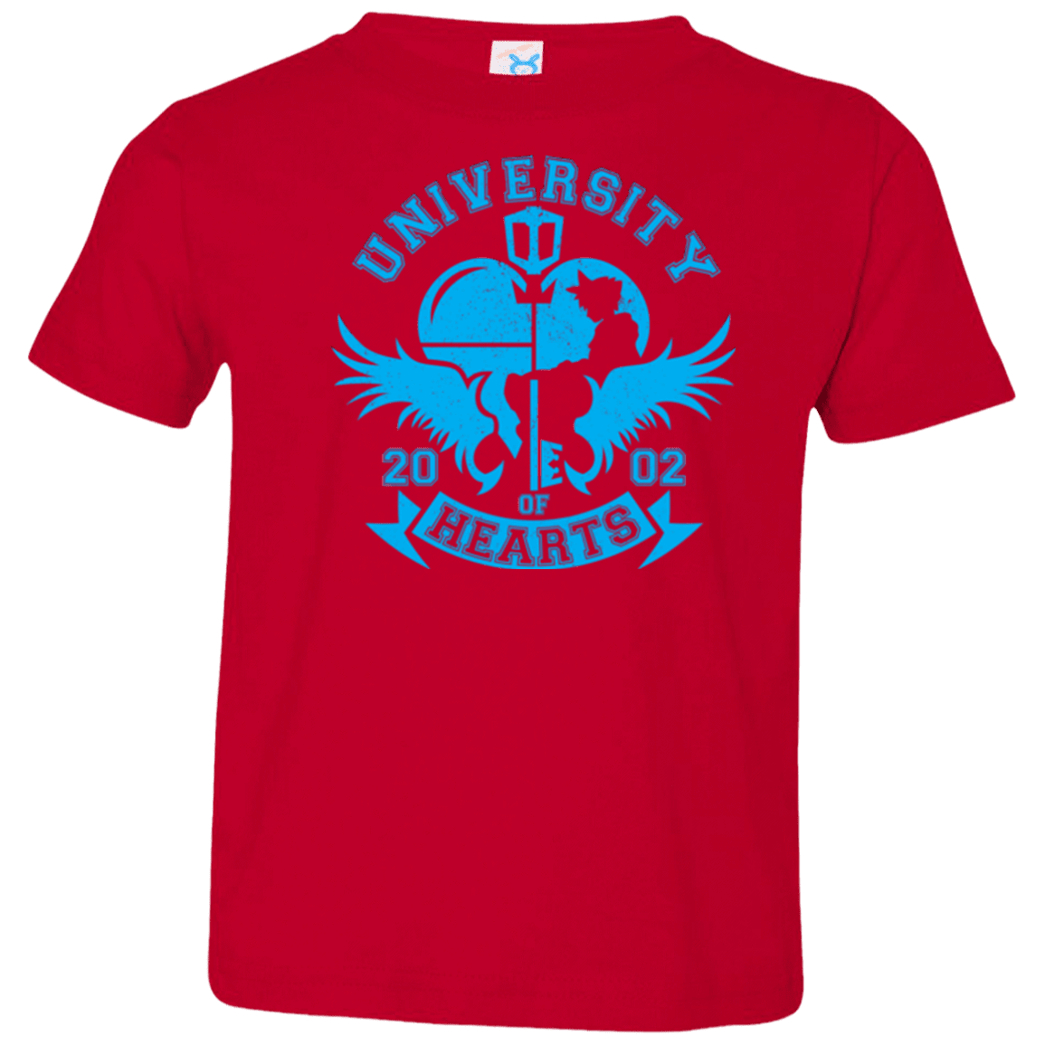 T-Shirts Red / 2T University of Hearts Toddler Premium T-Shirt