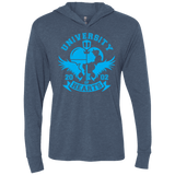 T-Shirts Indigo / X-Small University of Hearts Triblend Long Sleeve Hoodie Tee