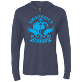T-Shirts Vintage Navy / X-Small University of Hearts Triblend Long Sleeve Hoodie Tee