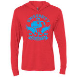 T-Shirts Vintage Red / X-Small University of Hearts Triblend Long Sleeve Hoodie Tee